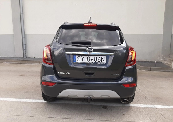 Opel Mokka cena 62000 przebieg: 141404, rok produkcji 2016 z Świętochłowice małe 781